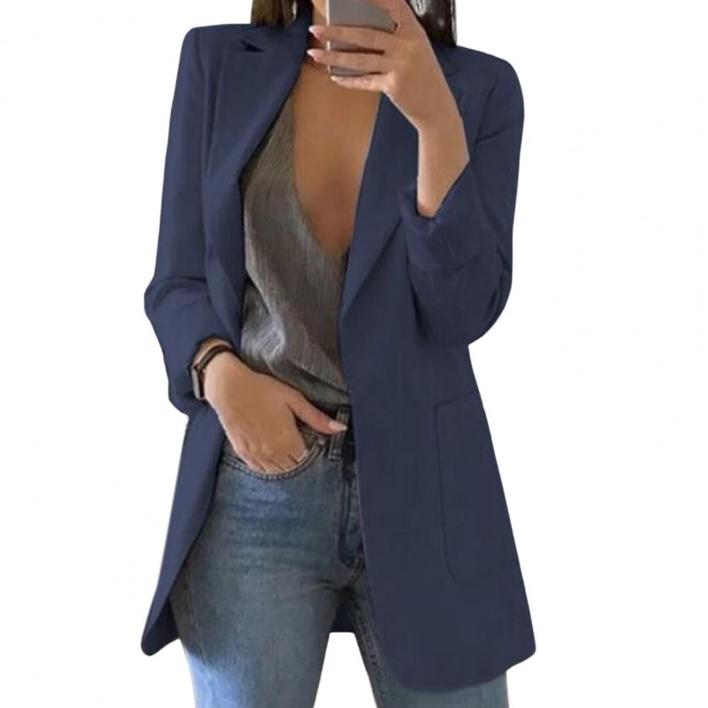 Womens Longline Smart Casual Blazer
