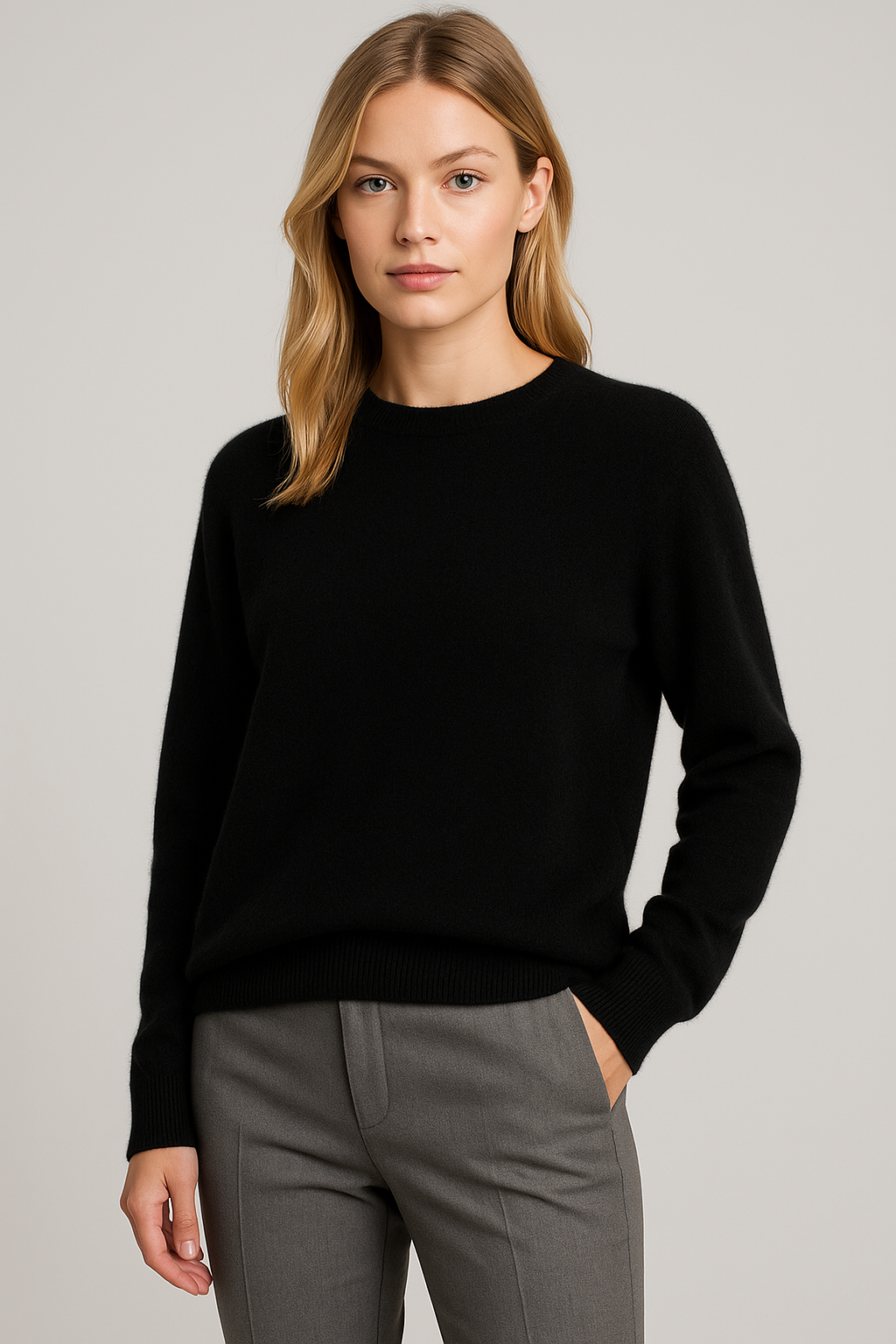 Womens Cashmere Knitted Sweater