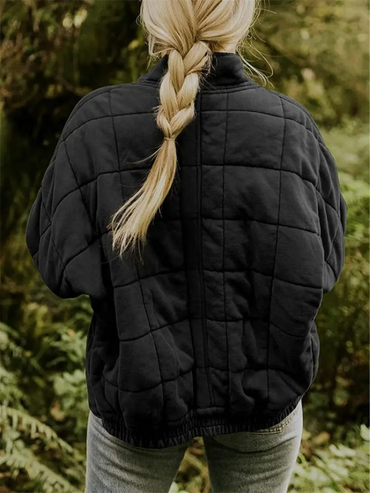 Womens Oversized Quilted Jacket