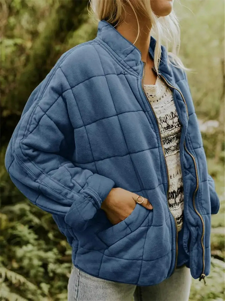 Womens Oversized Quilted Jacket
