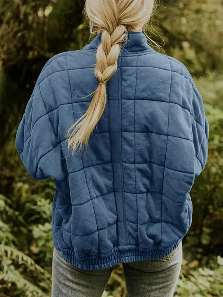 Womens Oversized Quilted Jacket
