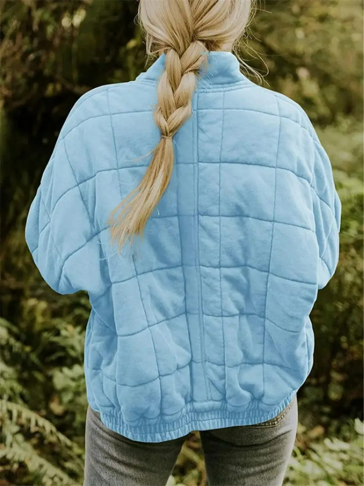 Womens Oversized Quilted Jacket