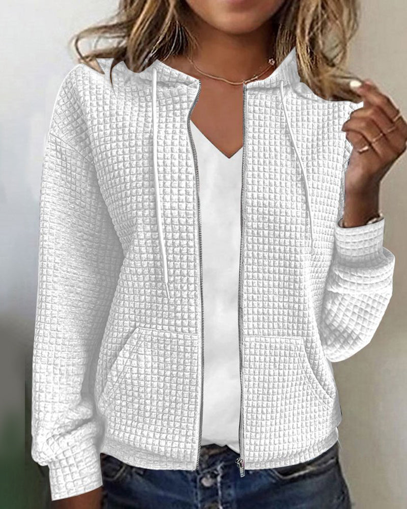 Womens Patch-Pocket Cardigan