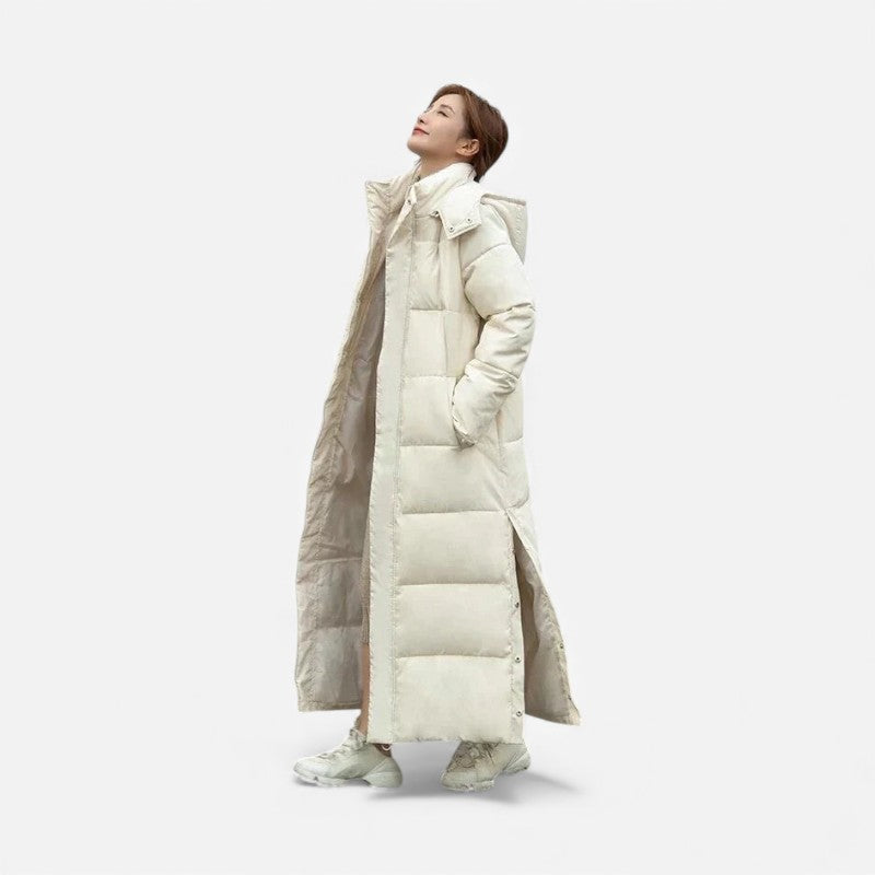 Hooded Long Sleeve Padded Jacket