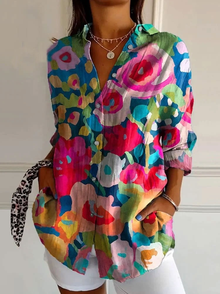 Milah | Sophisticated Button-Up Shirt