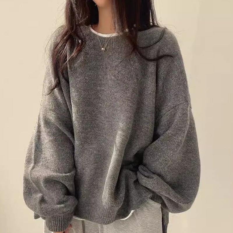Womens Colourblock Long-Sleeve Sweater