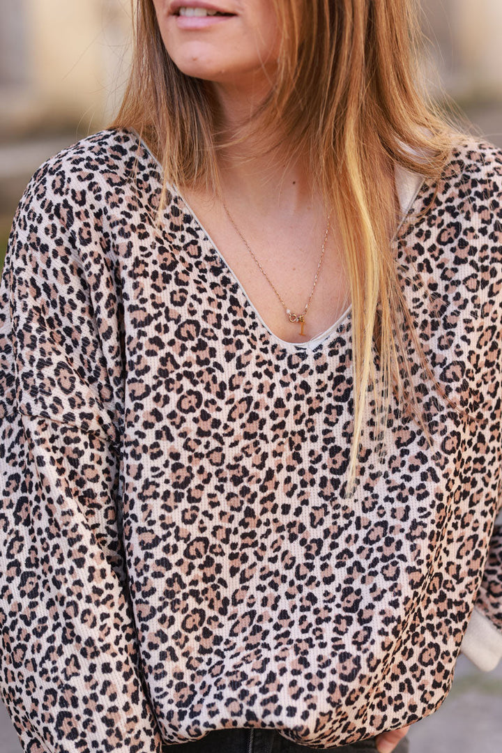 Leopard Print Jumper