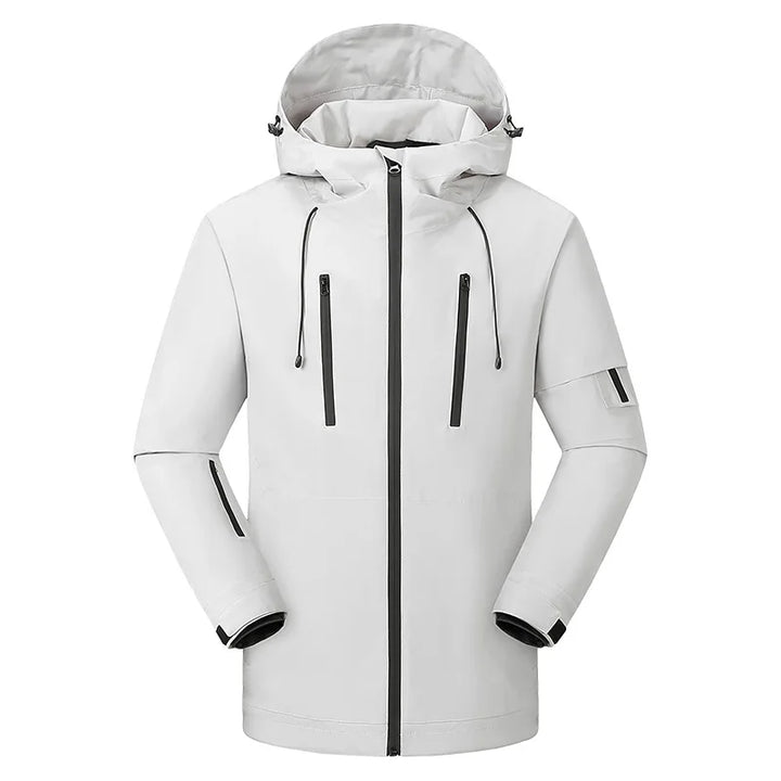 Mens Heated Fleece Lined Hooded Winter Jacket