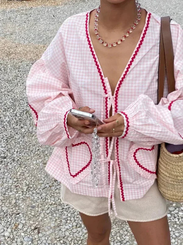Lunessa | Charming Heart Blouse