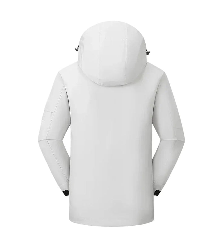 Mens Heated Fleece Lined Hooded Winter Jacket