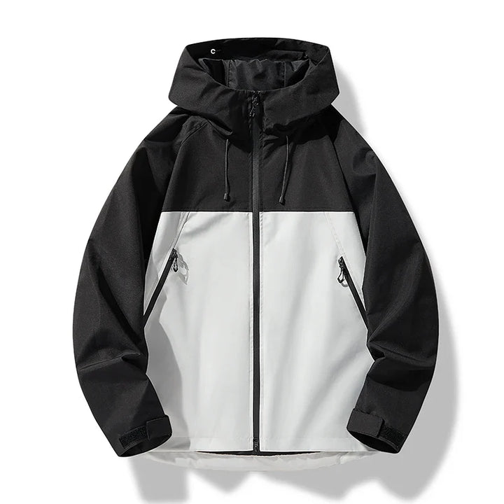 Mens Waterproof Hooded Shell Jacket