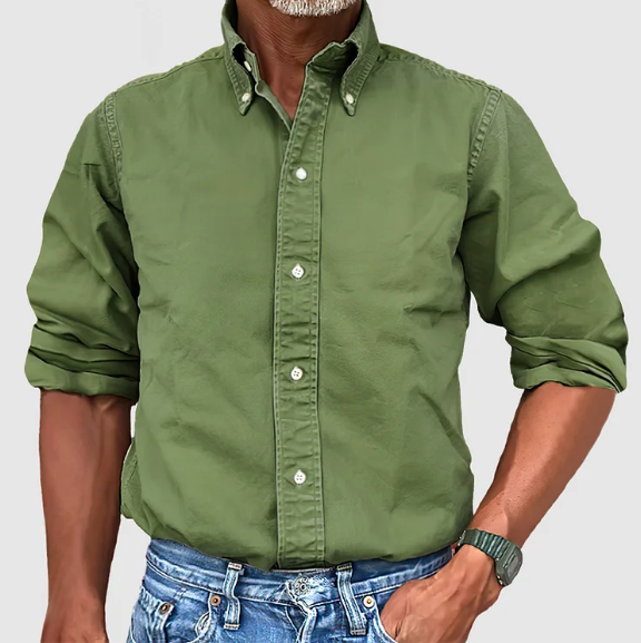 Nelson | Essential Long-Sleeve Shirt
