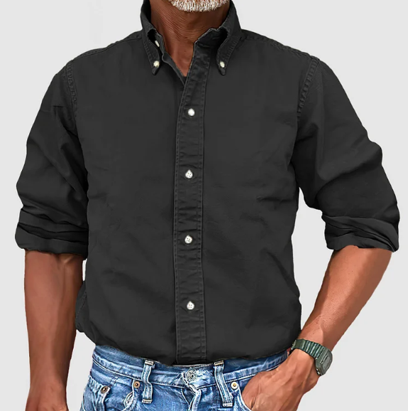 Nelson | Essential Long-Sleeve Shirt
