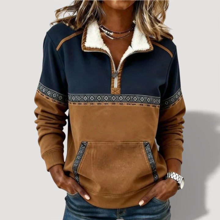 ROSA | COSY HALF ZIP