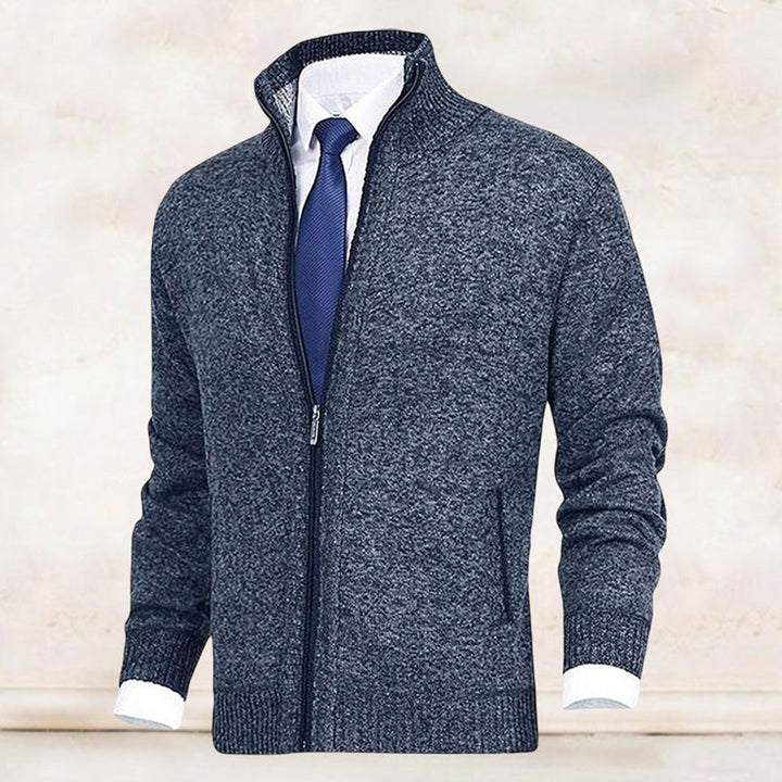 Mens Long Sleeve Zip Front Everyday Gilet