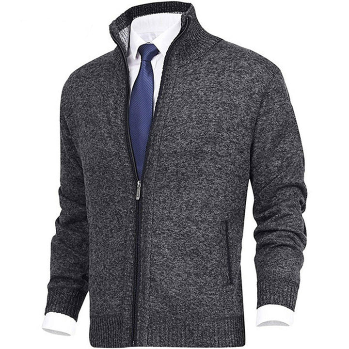 Mens Long Sleeve Zip Front Everyday Gilet
