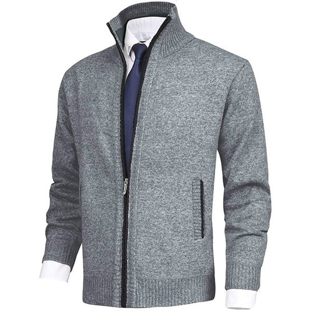 Mens Long Sleeve Zip Front Everyday Gilet