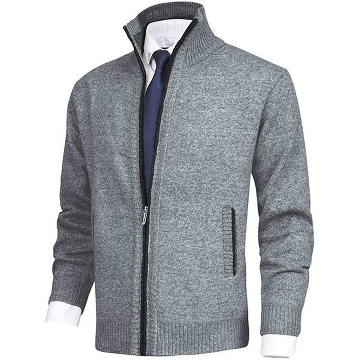 Mens Long Sleeve Zip Front Everyday Gilet