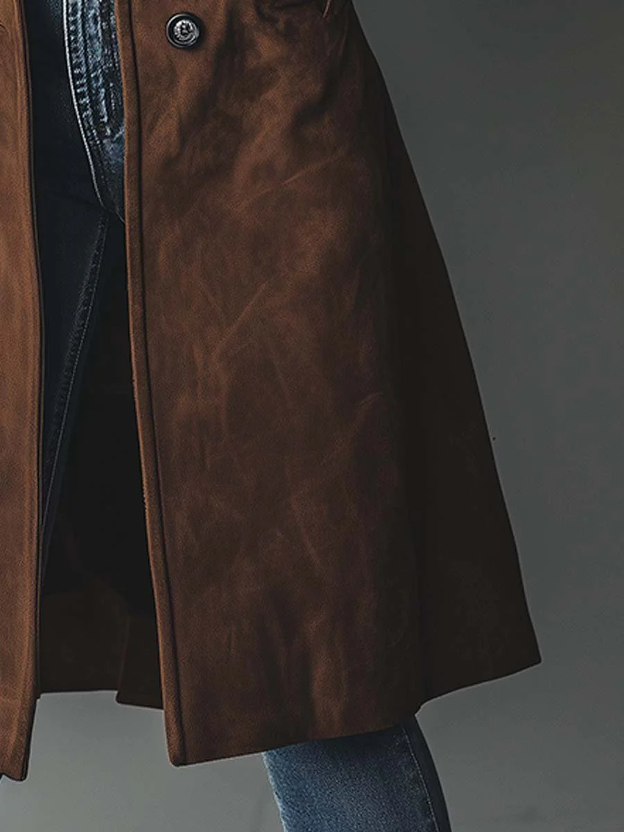 Knitted Trench Coat
