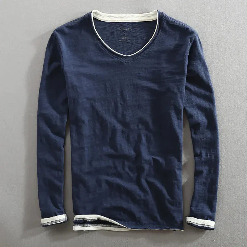 Mens Hooded Long Sleeve Relaxed Fit Shirt