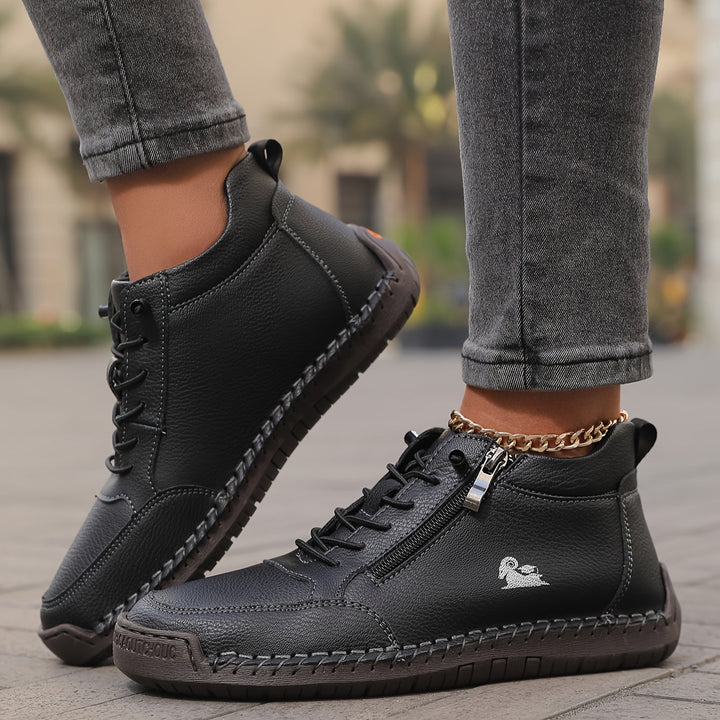 Womens Zip Front Relaxed Fit Trainers