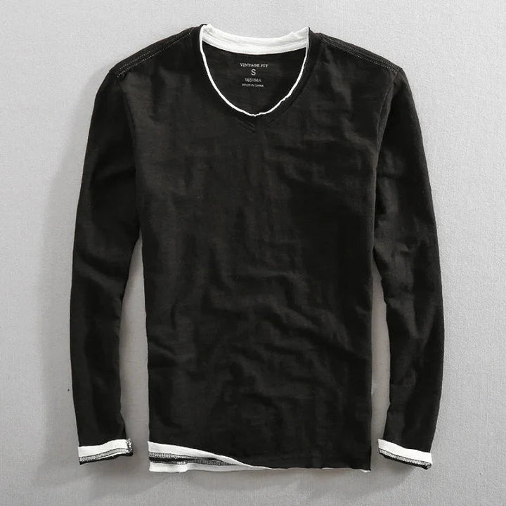 Mens Hooded Long Sleeve Relaxed Fit Shirt