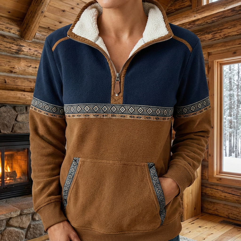 ROSA | COSY HALF ZIP