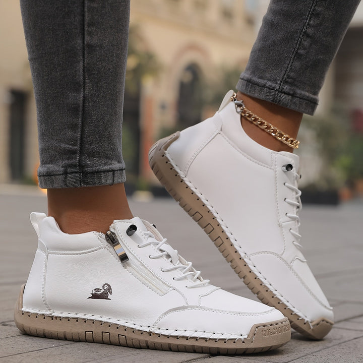 Womens Zip Front Relaxed Fit Trainers