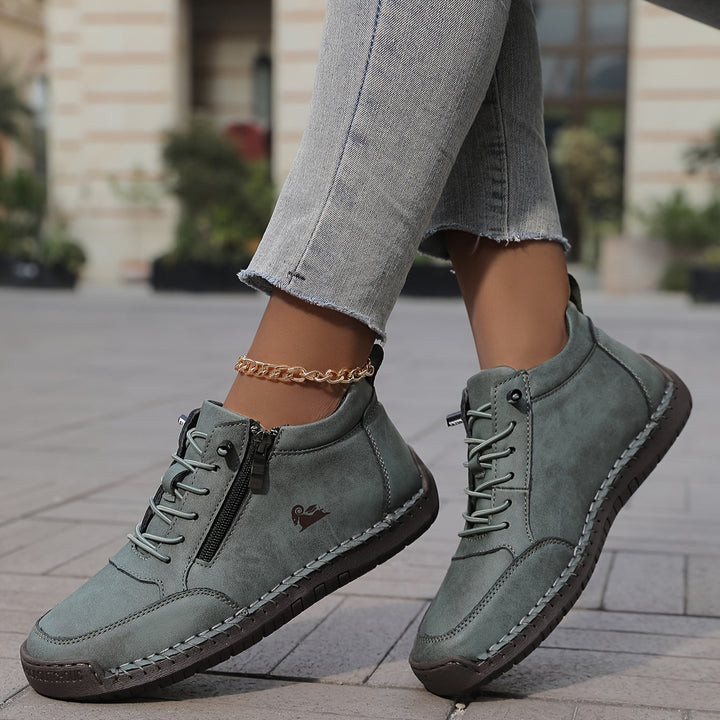 Womens Zip Front Relaxed Fit Trainers