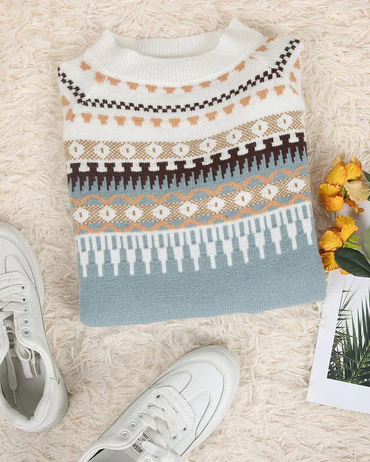 Womens Knitted Longline Relaxed Fit Sweater