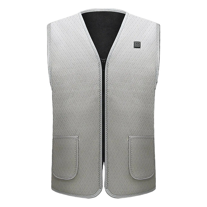 Mens Heated Slim Fit Zip Gilet