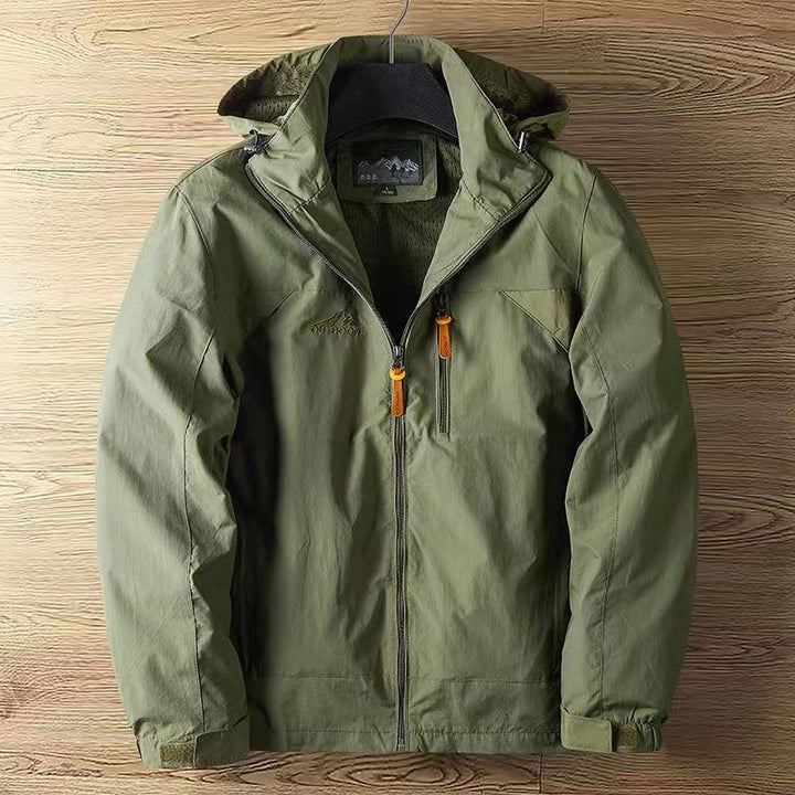 Hooded Water Resistant Waterproof Jacket