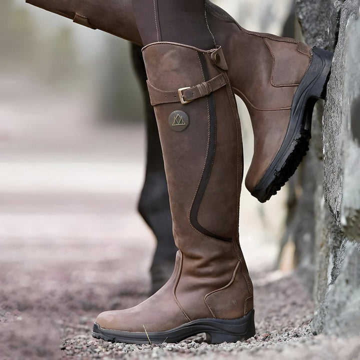 Womens Belted Boots