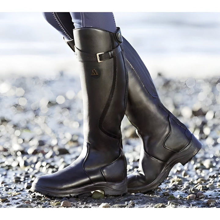 Womens Belted Boots
