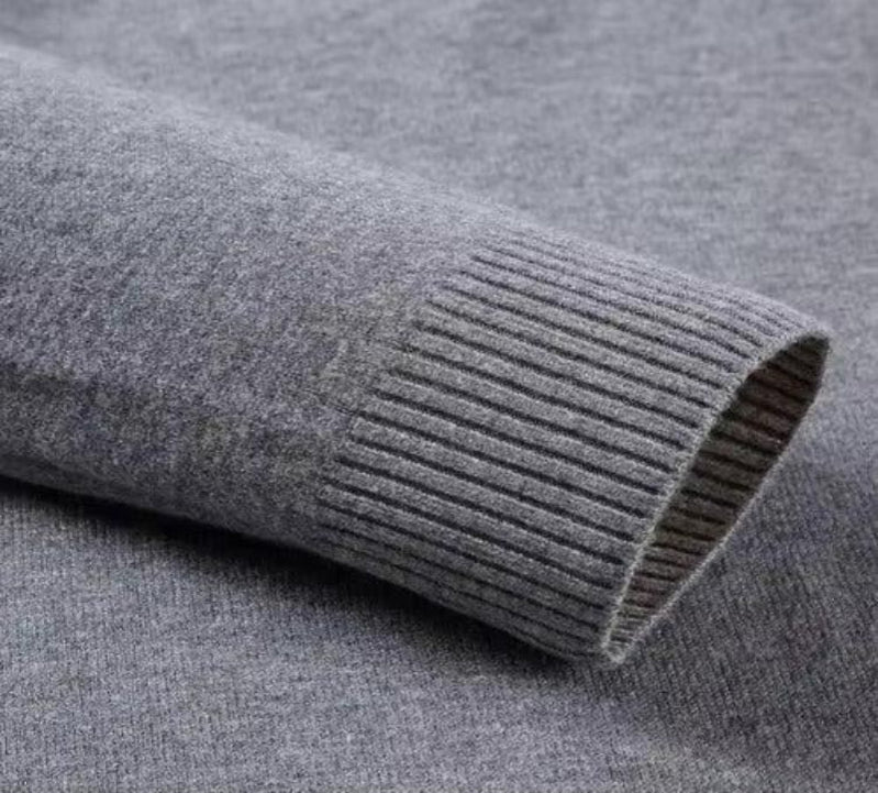Mens Cashmere Knit Turtleneck Jumper