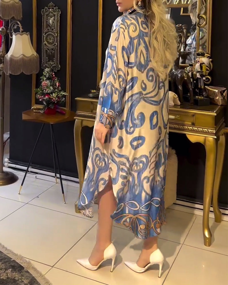 Eliane | Elegant Printed Dress