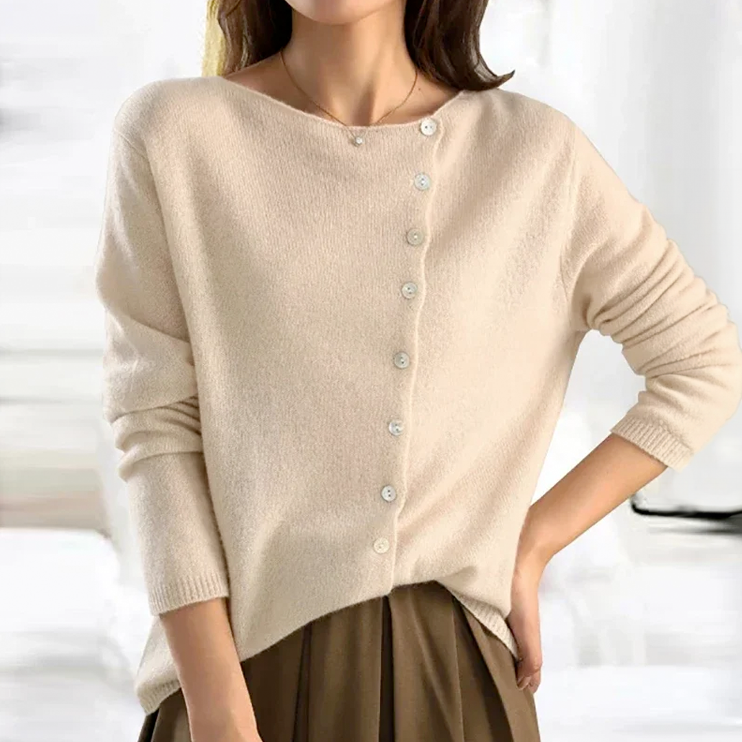 Gia™ | Stylish Button-Down Cardigan