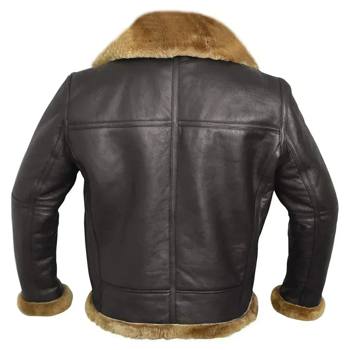 Mens Faux Leather Jacket