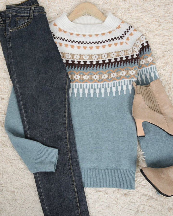 Womens Knitted Longline Relaxed Fit Sweater