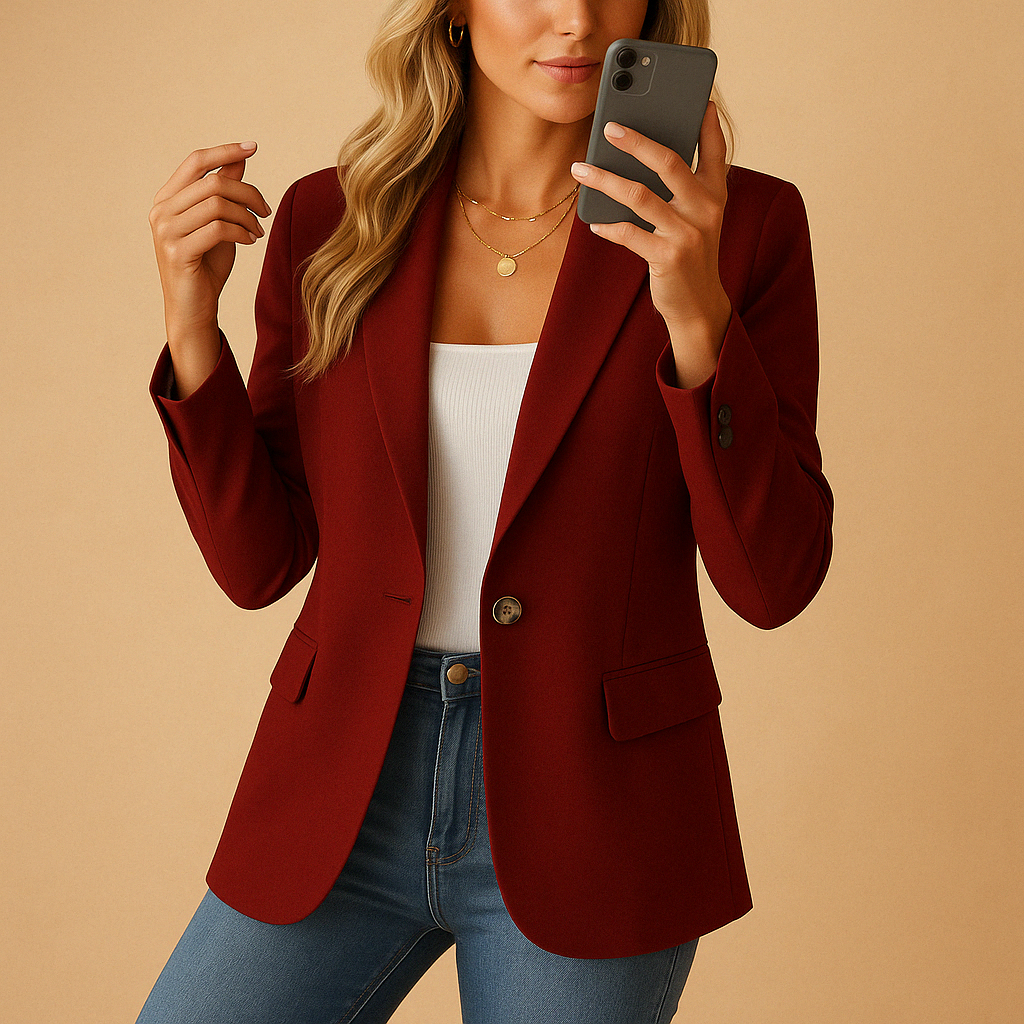 Womens Fitted Blazer