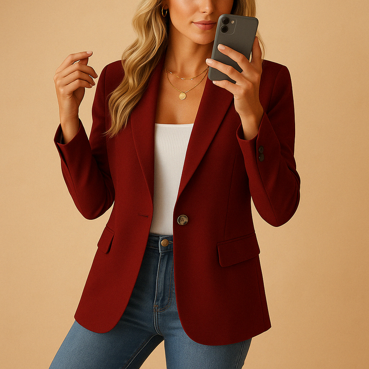 Womens Fitted Blazer