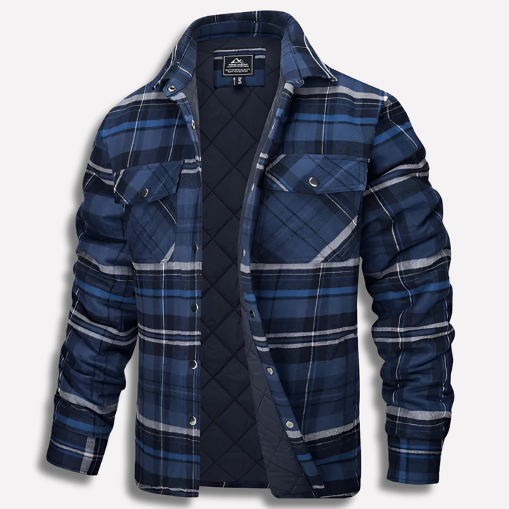 Mens Casual Ribbed Cuff Everyday Textured Shirt