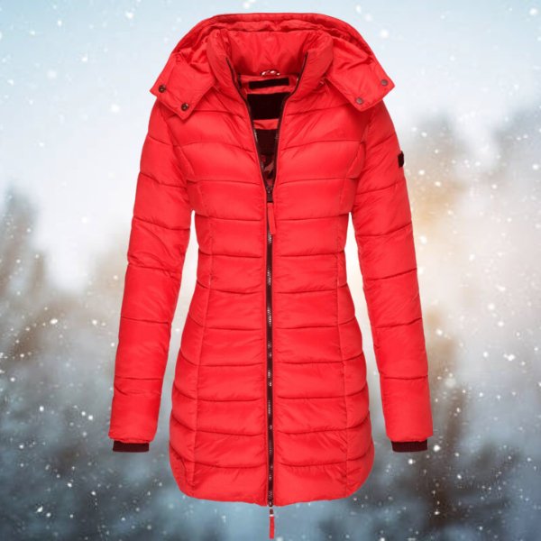 Hooded Long Sleeve Waterproof Jacket