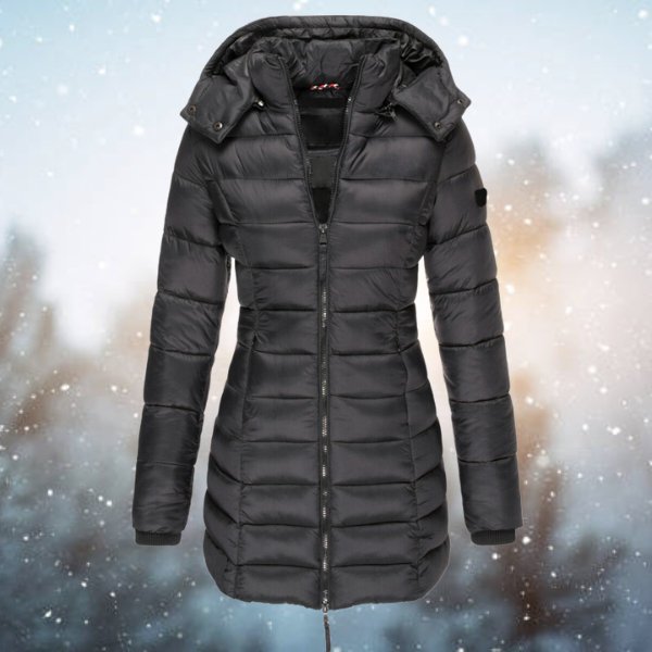 Hooded Long Sleeve Waterproof Jacket