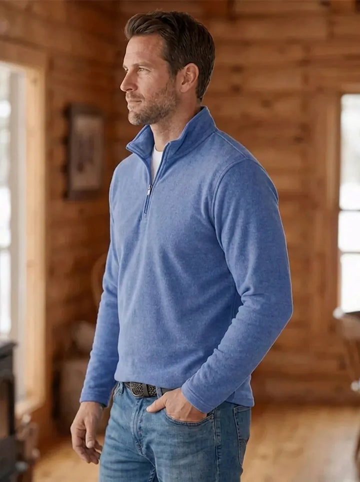 Mens Colourblock Knitted Sweater