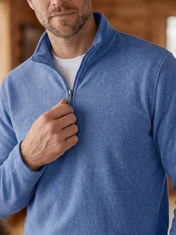 Mens Colourblock Knitted Sweater