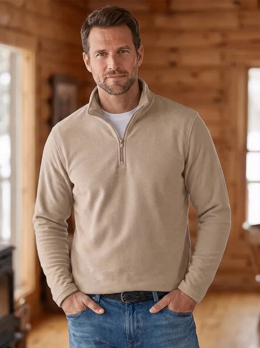 Mens Colourblock Knitted Sweater