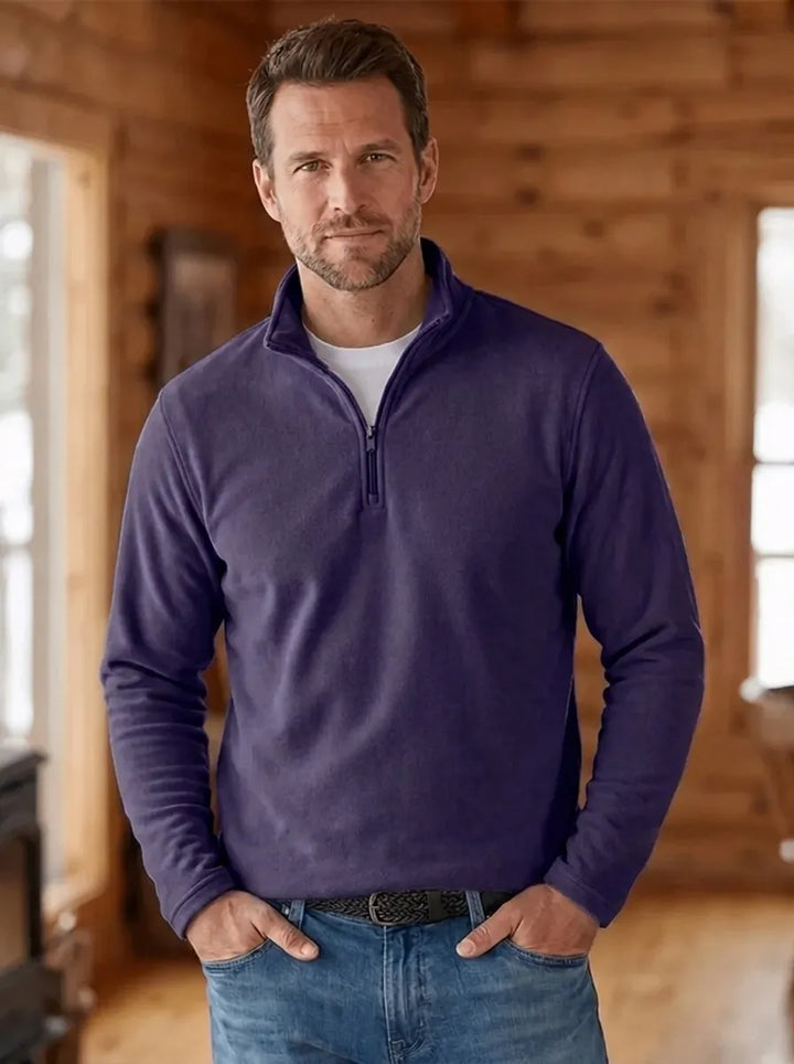 Mens Colourblock Knitted Sweater