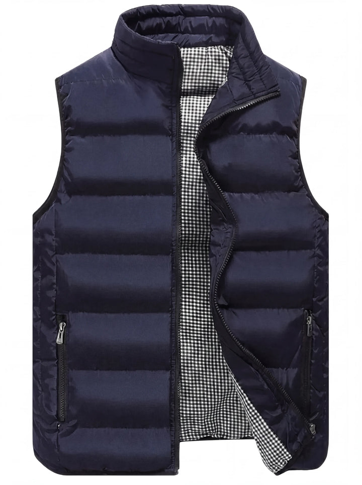 Mens Hooded Lightweight Quilted Gilet