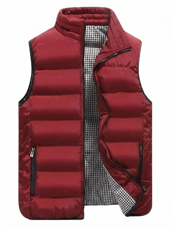 Mens Hooded Lightweight Quilted Gilet